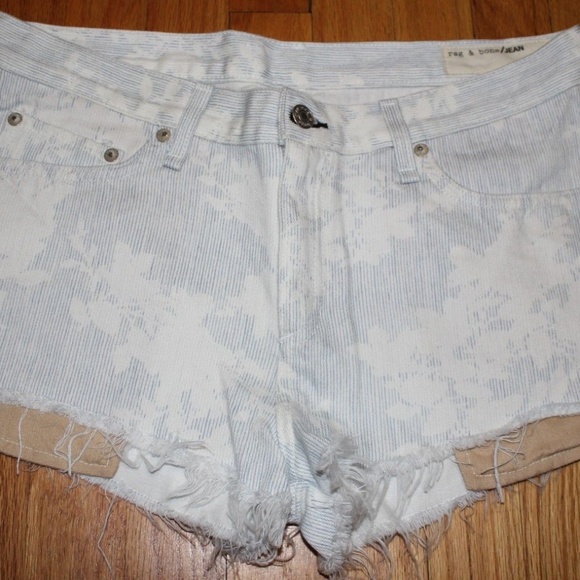 RAG & BONE KAHUNA PRINT CUT OFF SHORT